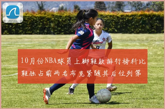 10月份NBA球员上脚鞋款排行榜科比鞋独占前两名布克紧随其后位列第四
